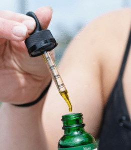 Hemp Oil or CBD Oil - Dropper Bottle